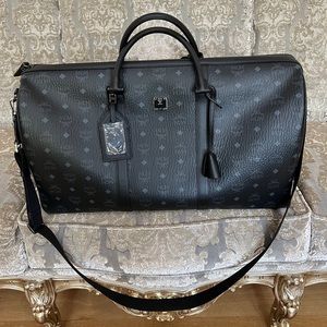 MCM unisex weekender bag